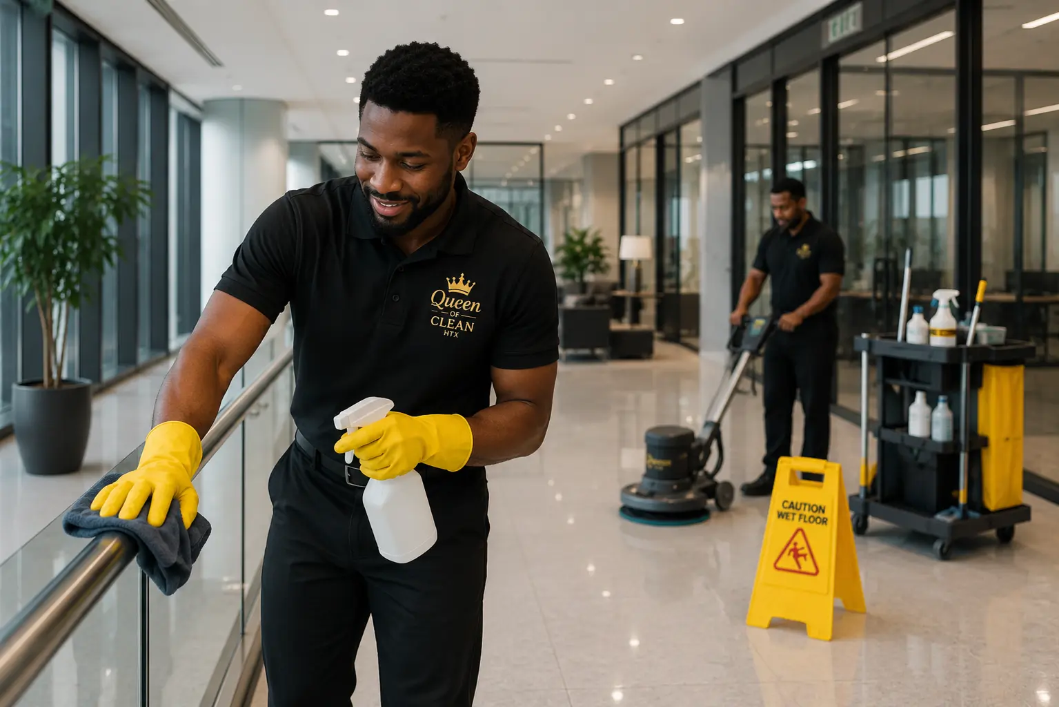 Commercial cleaning service