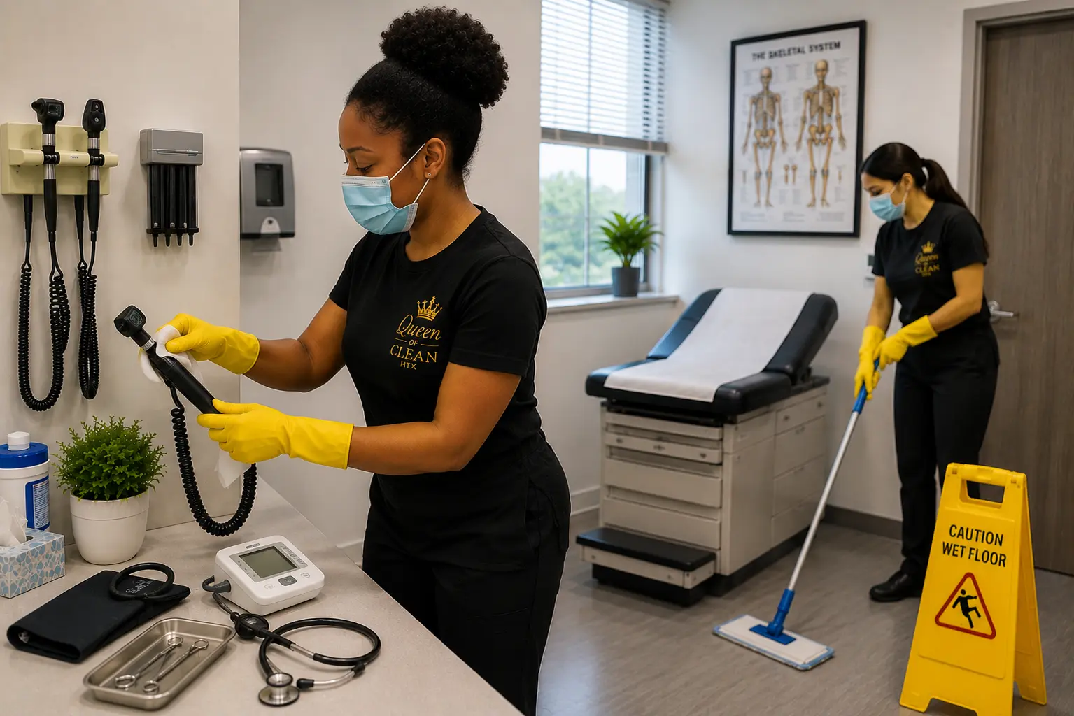 Medical office cleaning service